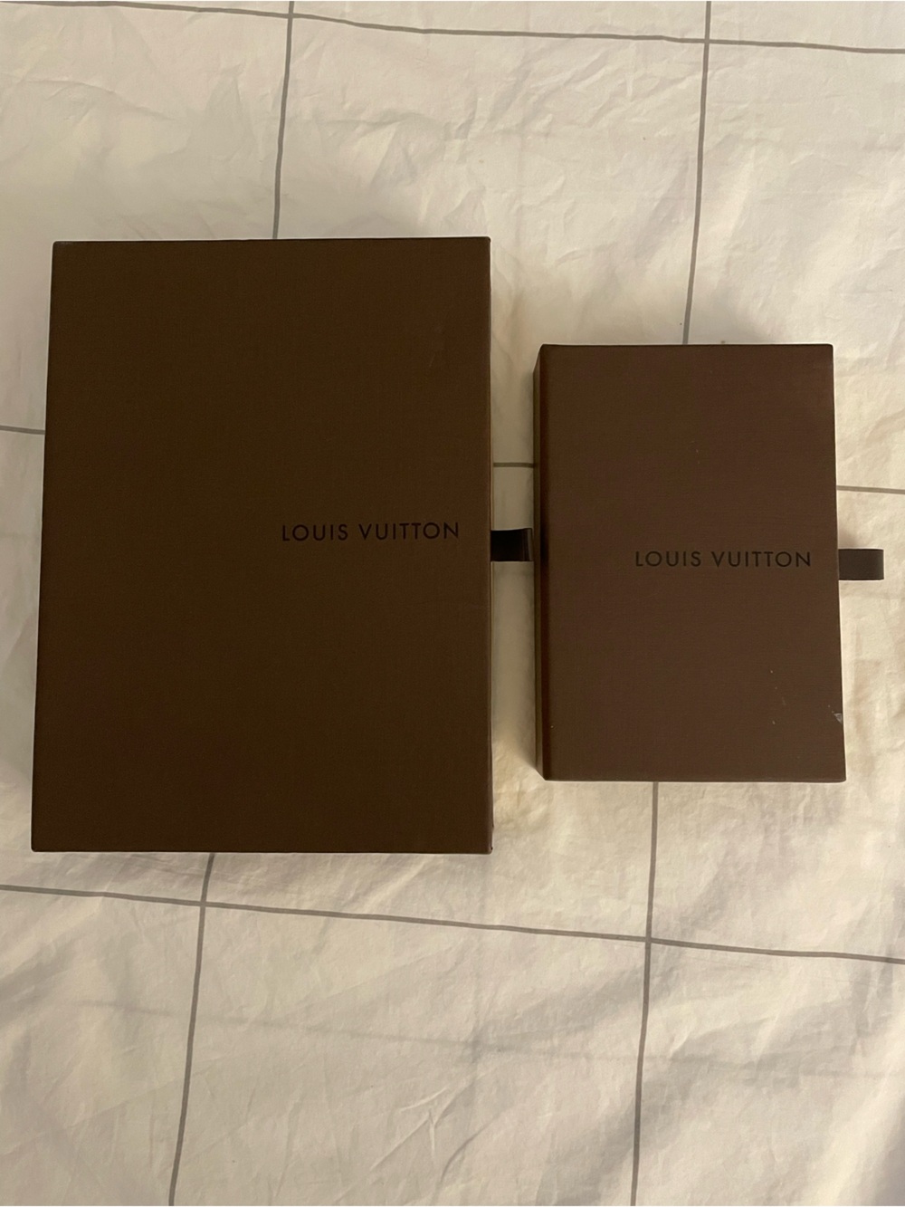 Louis Vuitton Box and dust bag for wallet and card holder